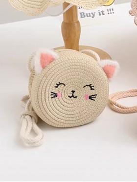 Crochet Mini Bag W/ Cat Ears